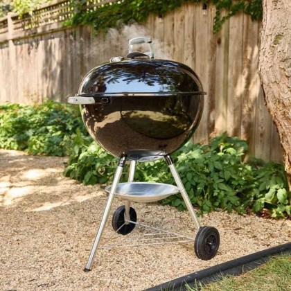 Weber® Compact Kettle Charcoal Barbecue, 57cm - Black, New Edition (3)
